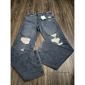 KanCan Ultra High Rise 90s Wild Leg Flare size 9/28